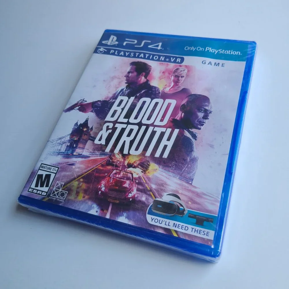 Blood & Truth VR - PlayStation 4 {Brand New- Sealed)